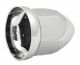 Lug Nut Covers Push on 1 1/2" Bullet Chrome Plastic 2 11/16" GG#10024 Set of 60