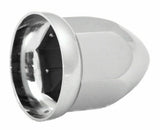 Lug Nut Covers Push on 1 1/2" Bullet Chrome Plastic 2 11/16" GG#10024 Set of 60