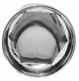 Lug Nut Covers Push on 1 1/2" Bullet Chrome Plastic 2 11/16" GG#10024 Set of 60