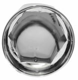 Lug Nut Covers Push on 1 1/2" Bullet Chrome Plastic 2 11/16" GG#10024 Set of 60