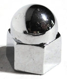 Nut Covers for 3/8" Wrench/Socket Size acorn Chrome Zinc 5/8 Tall UP#10026-10 PK