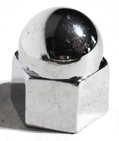 Nut Covers for 3/8" Wrench/Socket Size acorn Chrome Zinc 5/8 Tall UP#10026-10 PK