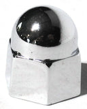 Nut Covers for 3/8" Wrench/Socket Size acorn Chrome Zinc 5/8 Tall UP#10026-10 PK