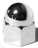 Nut Covers for 3/8" Wrench/Socket Size acorn Chrome Zinc 5/8 Tall UP#10026-10 PK