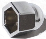 Nut Covers for 3/8" Wrench/Socket Size acorn Chrome Zinc 5/8 Tall UP#10026-10 PK