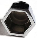 Nut Covers for 3/8" Wrench/Socket Size acorn Chrome Zinc 5/8 Tall UP#10026-10 PK