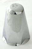Lug Nut Covers 1 1/2" Push-On Standard Style Plastic 3" Tall GG#10026 Set of 5