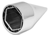 GG Lug Nut Covers 1 1/2" Push-On Rocket Spike Plastic 4 3/16" #10028 Set of 20