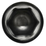 Lug Nut Covers 33mm Push-On Standard Chrome Steel 2" Tall #10037 Set of 40