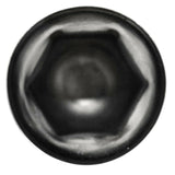 Lug Nut Covers 33mm Push-On Standard Chrome Steel 2" Tall #10037 Set of 40