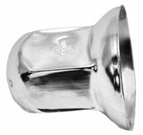 Lug Nut Covers 33 mm Push-On Standard Chrome Steel 2" Tall #10037 Set of 5