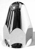 Lug Nut Covers for 1-1/2" Nuts Bullet Style 2 3/4" Tall Plastic UP10045-40 Pack