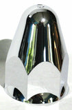 Lug Nut Covers for 1 1/2" Nuts Bullet Style 2 3/4" Tall Plastic UP#10045-5 Pack
