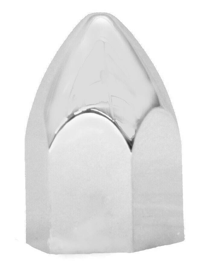 Lug Nut Covers 1 1/2" Push-On Bullet Plastic 2 3/4" Tall UP#10047 Set of 60