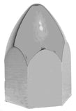 Lug Nut Covers 1 1/2" Push-On Bullet Plastic 2 3/4" Tall UP#10047 Set of 60