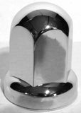 Lug Nut Covers 33 mm Push-On Standard Plastic 2 7/16" Tall UP#10058 Set of 5