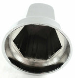 Lug Nut Covers 33 mm Push-On Standard Plastic 2 7/16" Tall UP#10058 Set of 5