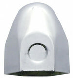 Lug Nut Covers 1 1/2" Push-On Bullet Stainless Steel 2" Tall UP#10080 Set of 20