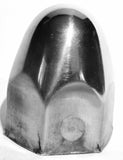 Lug Nut Covers 1 1/2" Push-On Bullet Stainless Steel 2" Tall UP#10080 Set of 40