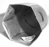 Lug Nut Covers 1 1/2" Push-On Bullet Stainless Steel 2" Tall UP#10080 Set of 40