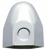 Lug Nut Covers 1 1/2" Push-On Bullet Stainless Steel 2" Tall UP#10080 Set of 5