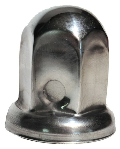 Lug Nut Covers 33mm Push-On Standard Stainless 2 1/8" Tall #10081 Set of 40