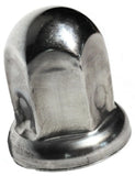 Lug Nut Covers 33mm Push-On Standard Stainless 2 1/8" Tall #10081 Set of 40