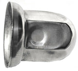 Lug Nut Covers 33mm Push-On Standard Stainless 2 1/8" Tall #10081 Set of 40