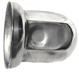 Lug Nut Covers 33mm Push-On Standard Stainless 2 1/8" Tall #10081 Set of 40