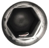 Lug Nut Covers 33mm Push-On Standard Stainless 2 1/8" Tall #10081 Set of 5