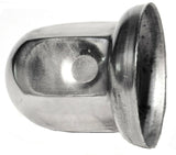Lug Nut Covers 33mm Push-On Standard Stainless 2 1/8" Tall #10081 Set of 5