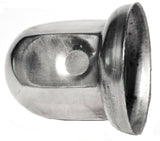 Lug Nut Covers 33mm Push-On Standard Stainless 2 1/8" Tall #10081 Set of 5