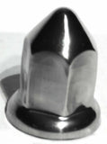 Lug Nut Covers 33 mm Round Pointed Stainless 2 3/8" Tall UP#10083 Set of 20