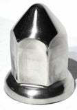 Lug Nut Covers 33mm Round Pointed Stainless 2 3/8" Tall UP#10083 Set of 40