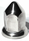 Lug Nut Covers 33mm Round Pointed Stainless 2 3/8" Tall UP#10083 Set of 40