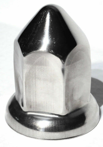 Lug Nut Covers 33mm Round Pointed Stainless 2 3/8" Tall UP#10083 Set of 40