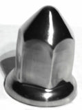 Lug Nut Covers 33mm Round Pointed Stainless 2 3/8" Tall UP#10083 Set of 40