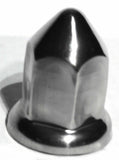 Lug Nut Covers 33mm Round Pointed Stainless 2 3/8" Tall UP#10083 Set of 40