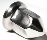 Lug Nut Covers 33mm Round Pointed Stainless 2 3/8" Tall UP#10083 Set of 40