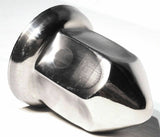 Lug Nut Covers 33mm Round Pointed Stainless 2 3/8" Tall UP#10083 Set of 40