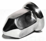 Lug Nut Covers 33mm Round Pointed Stainless 2 3/8" Tall UP#10083 Set of 40