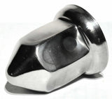 Lug Nut Covers 33 mm Round Pointed Stainless 2 3/8" Tall UP#10083 Set of 60