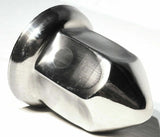 Lug Nut Covers 33 mm Round Pointed Stainless 2 3/8" Tall UP#10083 Set of 60