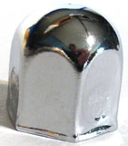 Nut Covers for 1/2" Wrench/Socket Size Chrome 11/16" Tall GG#10083 Set of 8