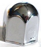 Nut Covers for 1/2" Wrench/Socket Size Chrome 11/16" Tall GG#10083 Set of 8
