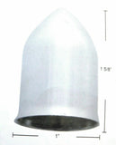 UP Huck Bolt Covers 1" O.D. for Freightliner Bullet Plastic #10085 Set of 5