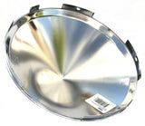 Front Hub Cap Universal Fit Cone Pointed Chrome 7/16" Lip UP#10099 Each