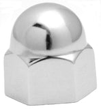 Nut Covers 11/16" Wrench Size Acorn Zinc Die Cast 13/16 Tall GG#10100 Set of 10