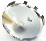 Universal Fit Front Hub Caps for Aluminum Wheel Cone Chrome 1" Lip  UP10100-Pair