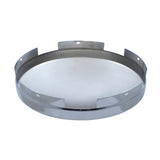 Front Hub Caps for Steel & Aluminum Wheels 5 Notch 3/4" Sidewall UP#10104-Pair